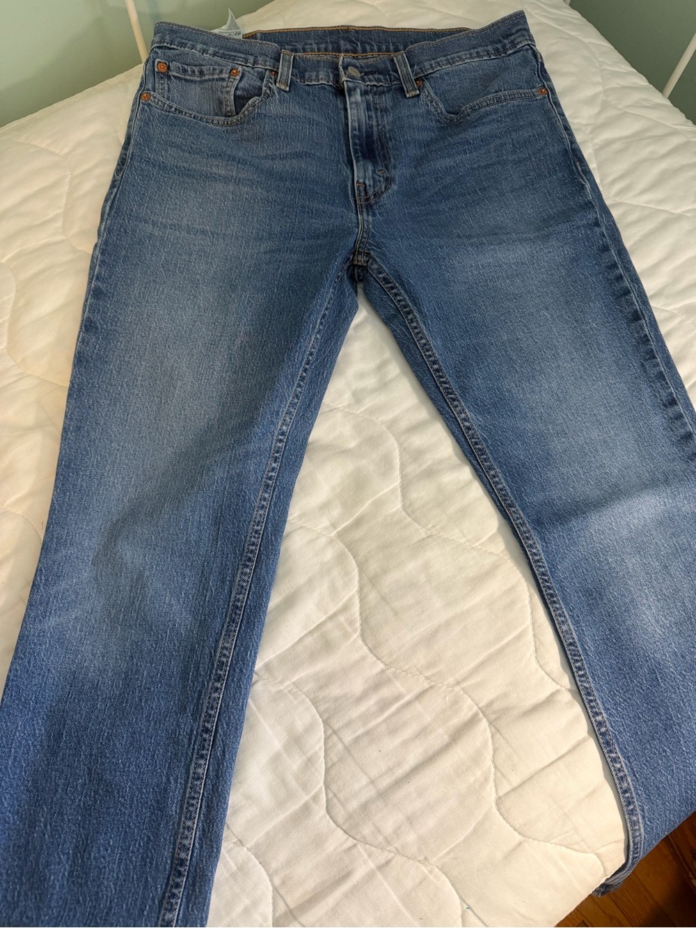 Levi's Classic Blue Straight-Leg Jeans
